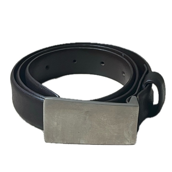 LAZARO Men’s Brown Leather Belt from Argentina Size 33.5” Long - Picture 2 of 12